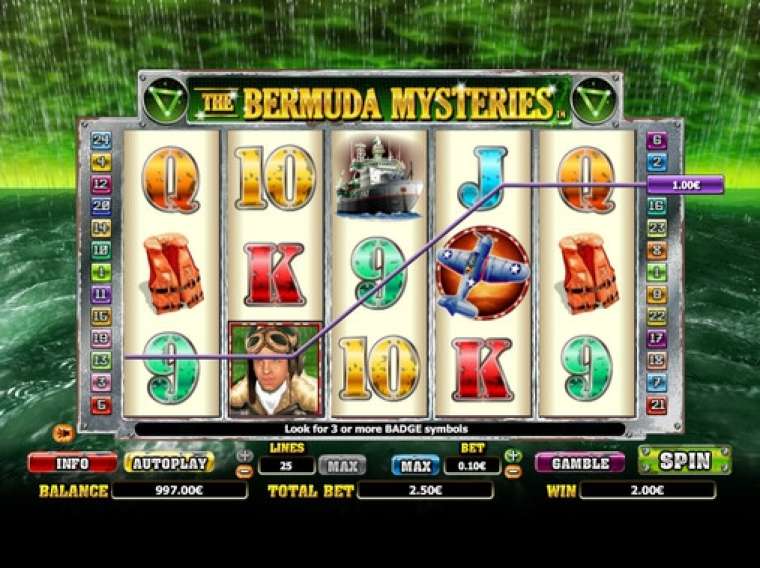Play The Bermuda Mysteries slot