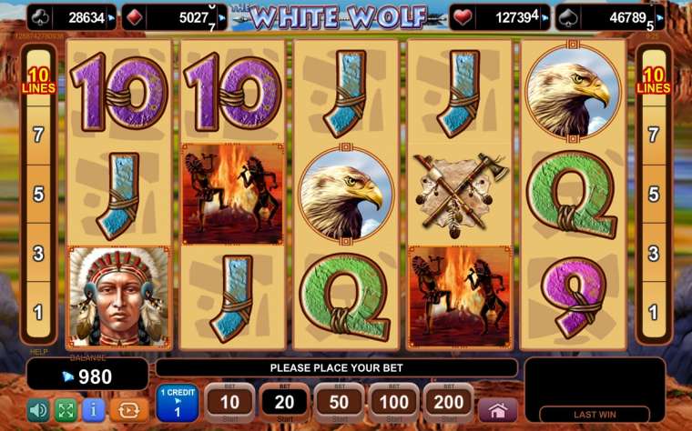 Play The White Wolf slot