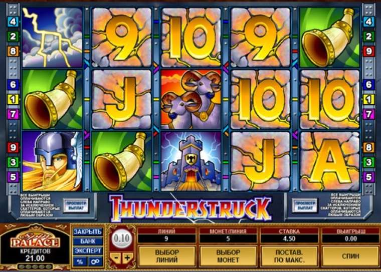 Play Thunderstruck slot