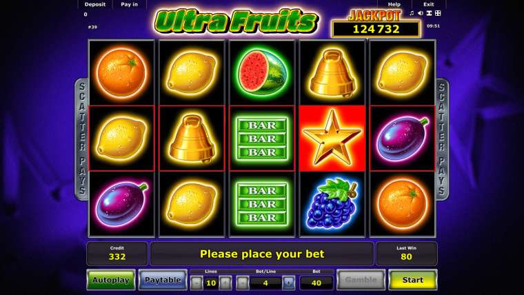 Play Ultra Fruits slot