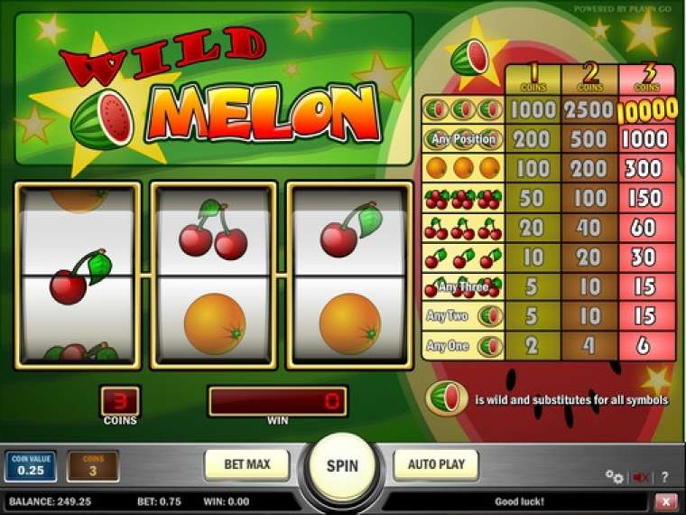 Play Wild Melon slot