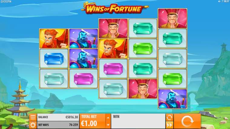 Play Wins of Fortune slot