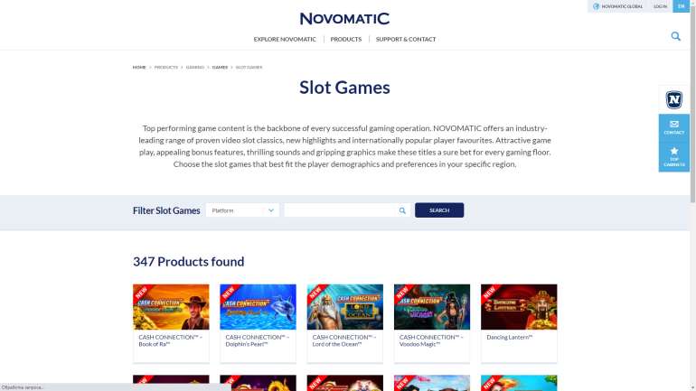 Novomatic / Greentube