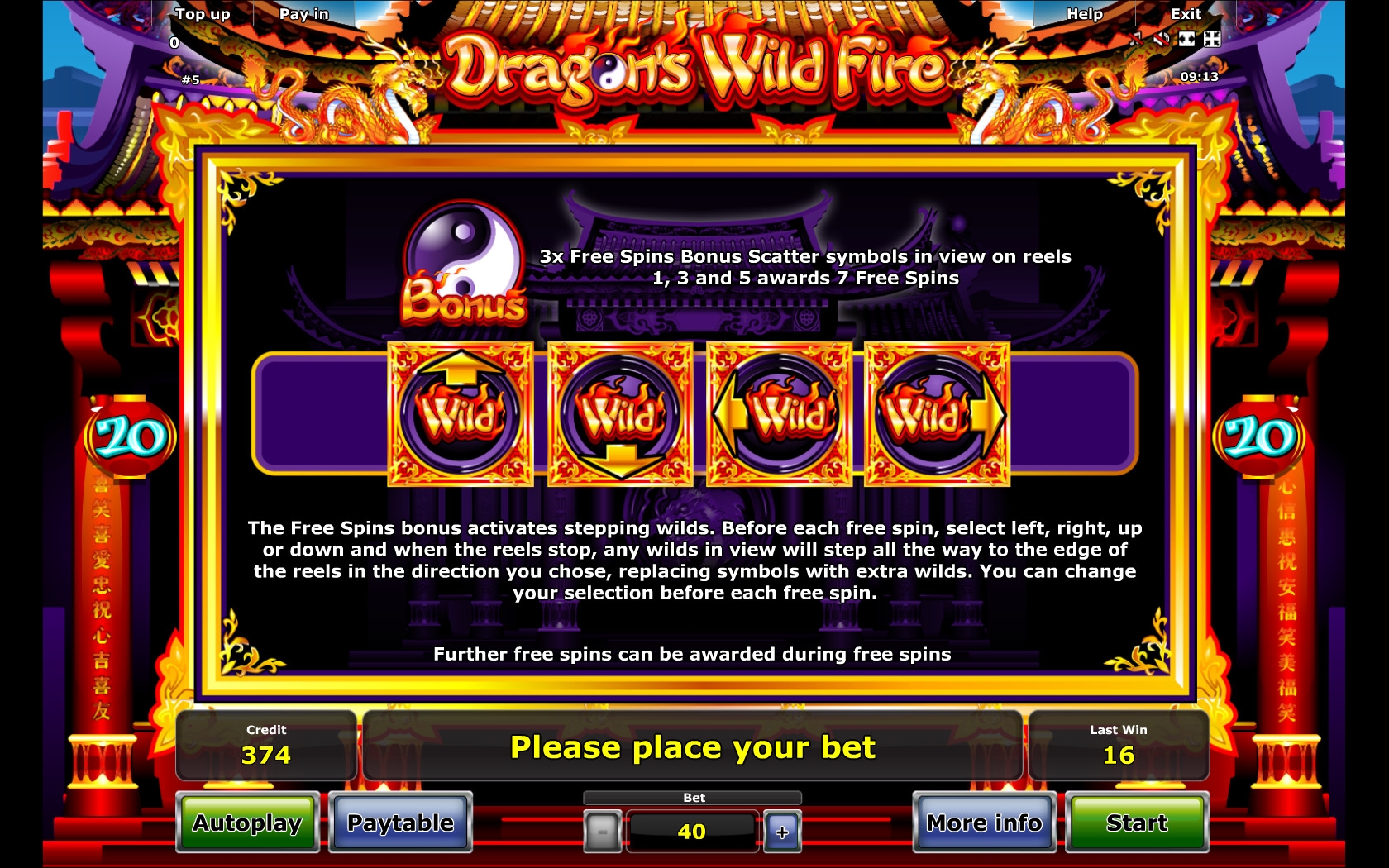 Jogos de video slot Black Magic Fruits