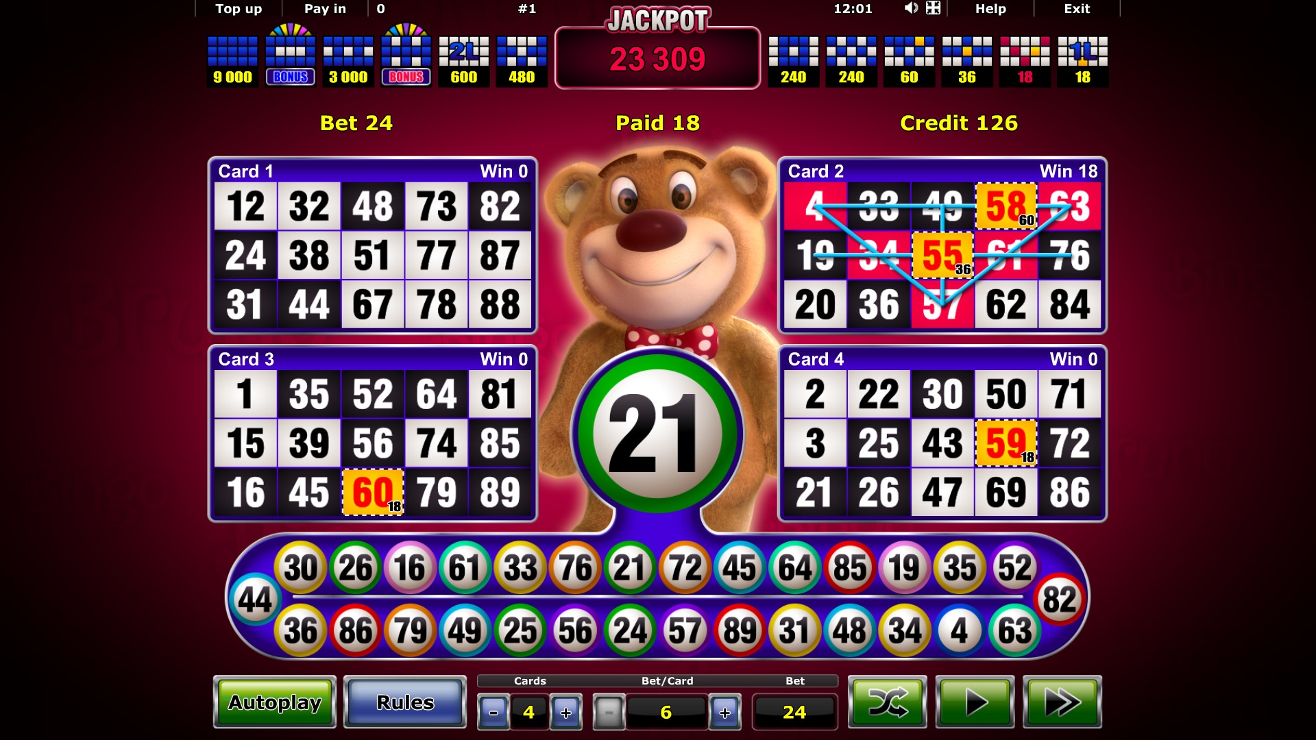 casino bonus bingo