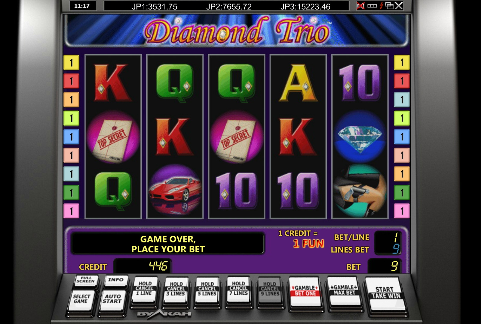 Diamond Trio by Novomatic / Greentube 🎰 Slot Review 2024 & Free Spins ...