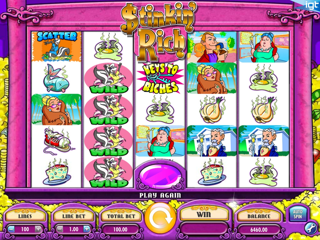 stinkin rich free online slots