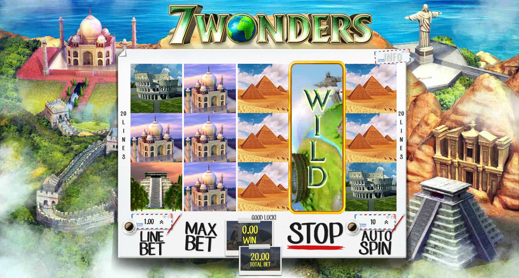 7 wonders slot