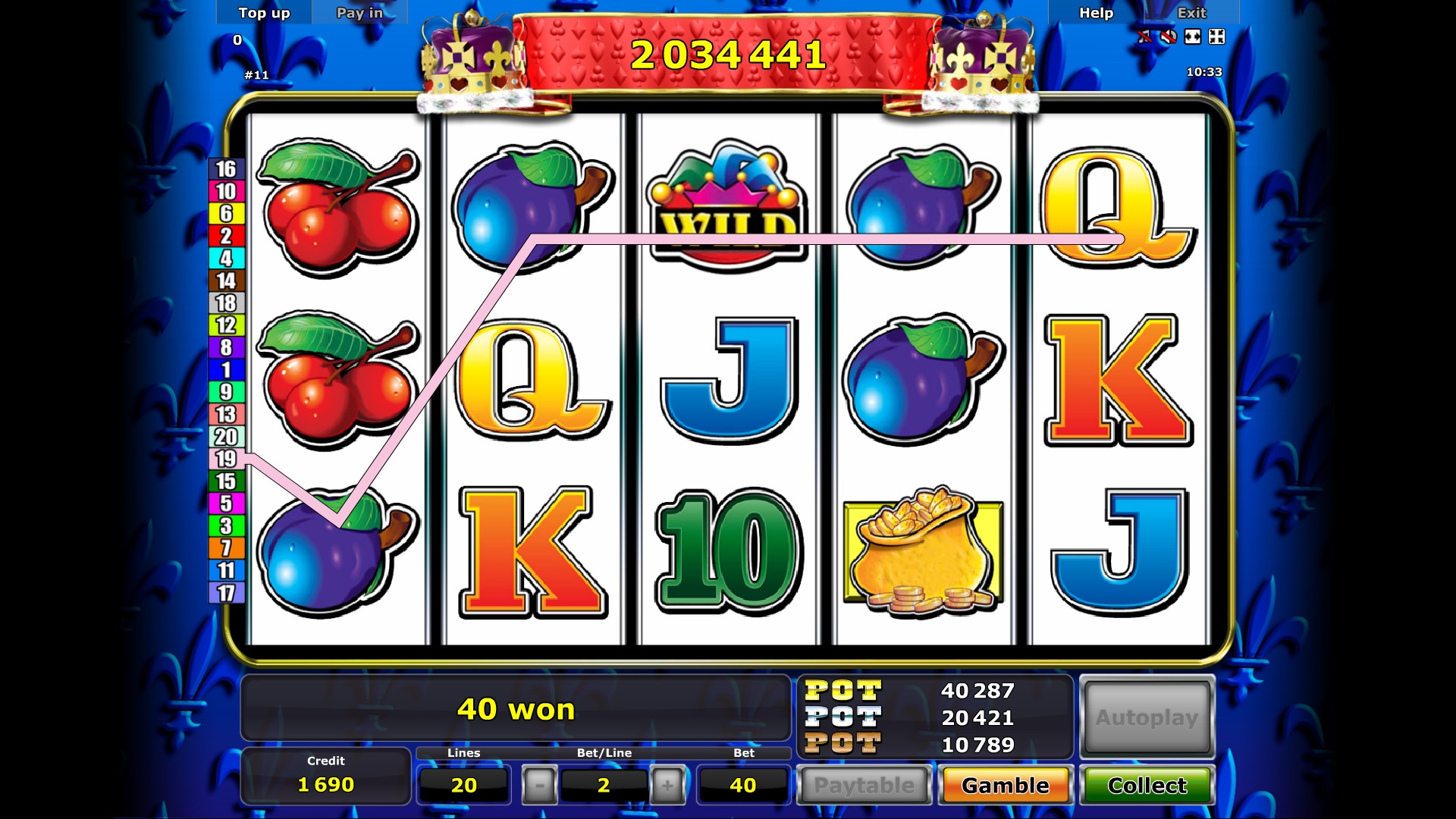 dolphin pearls slot