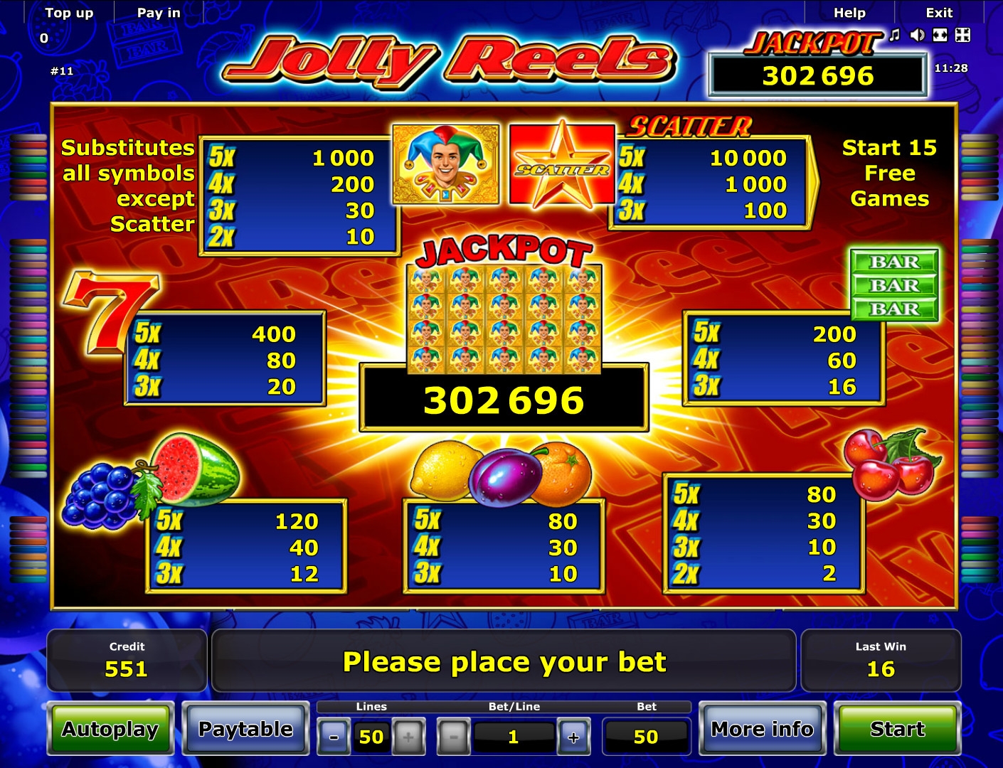 slot machines online jolly reels