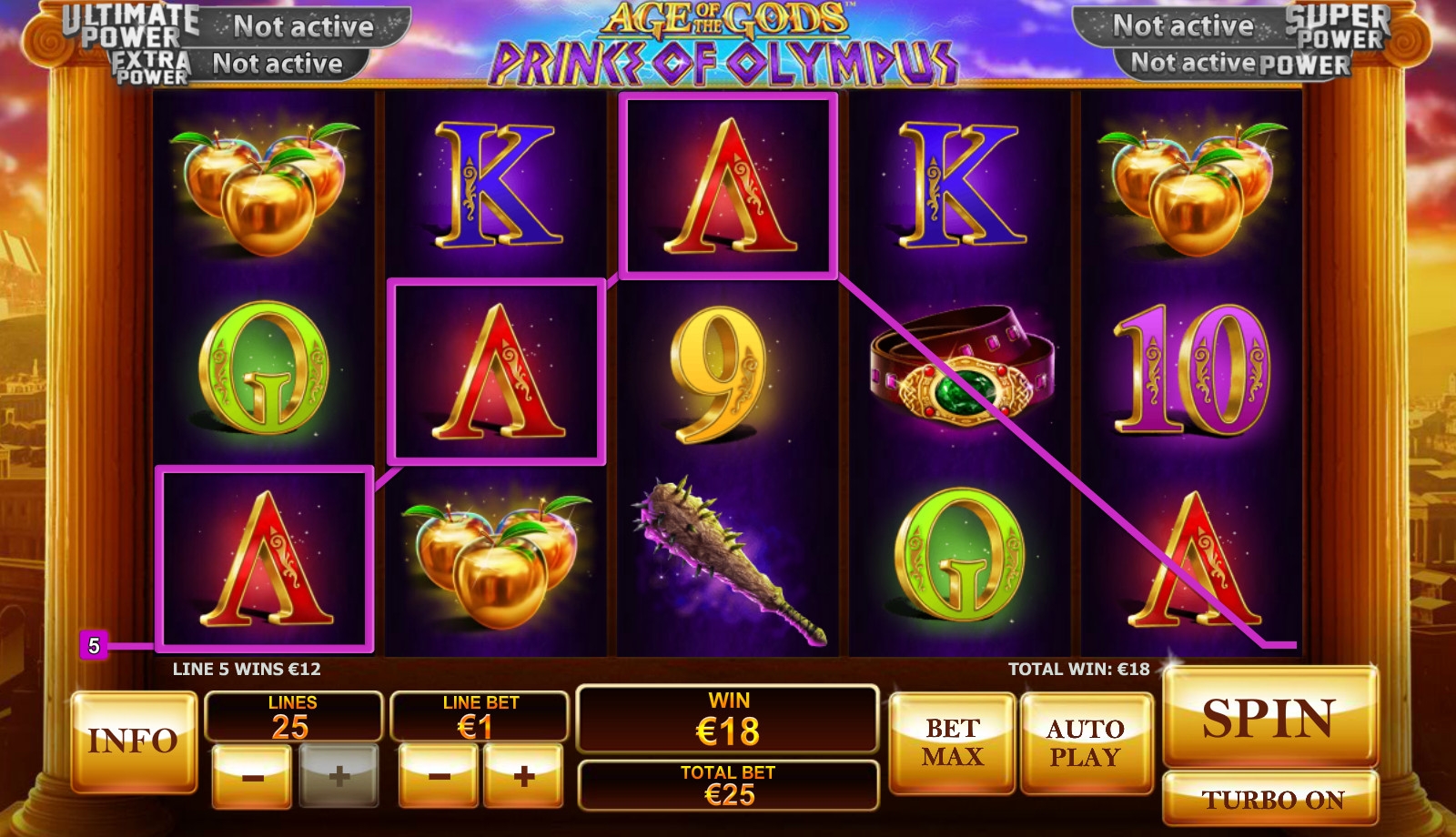 Age of the Gods: Prince of Olympus slot online 🎰 by ...