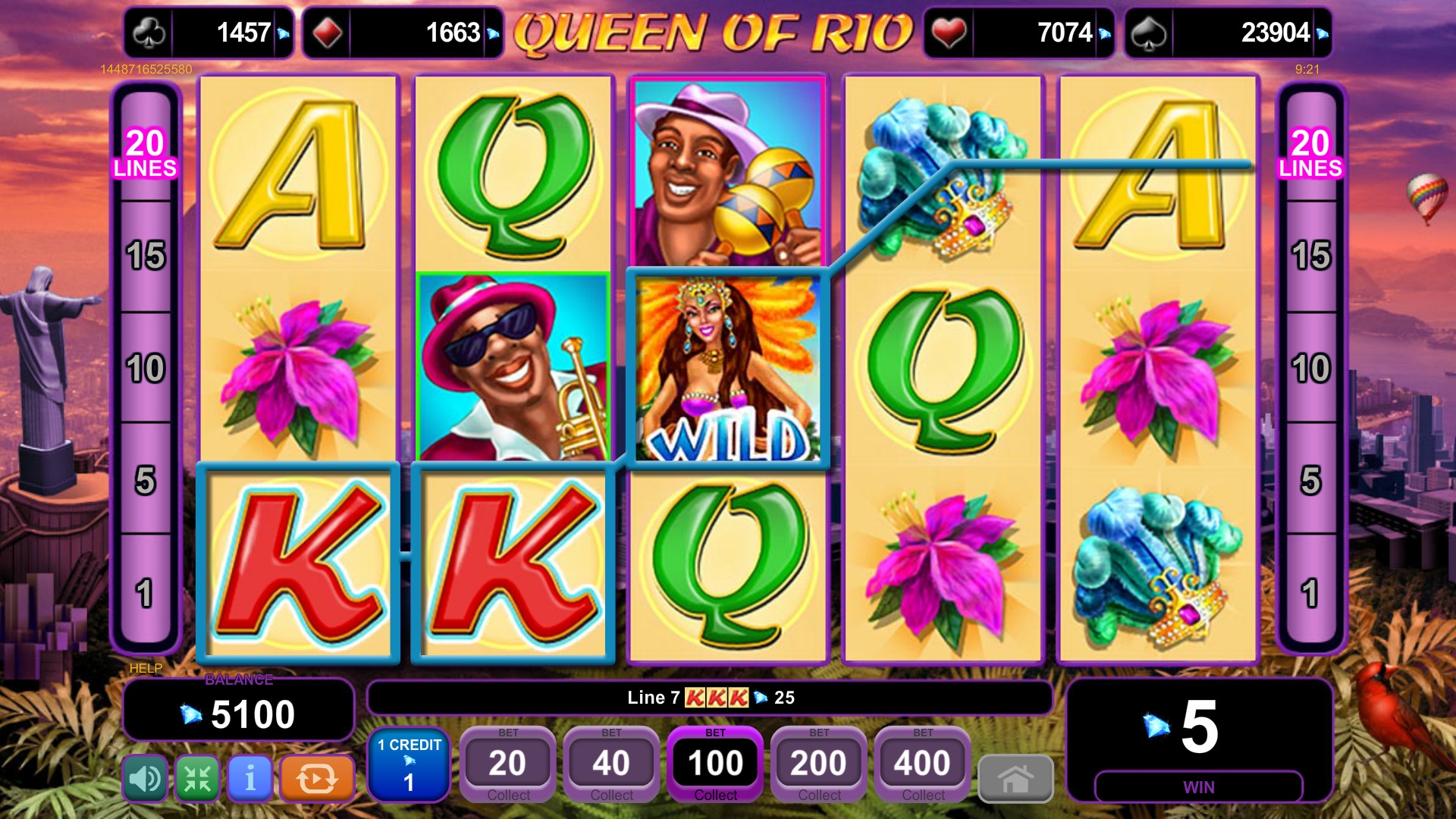 Caca niqueis para diversao Joker Strong