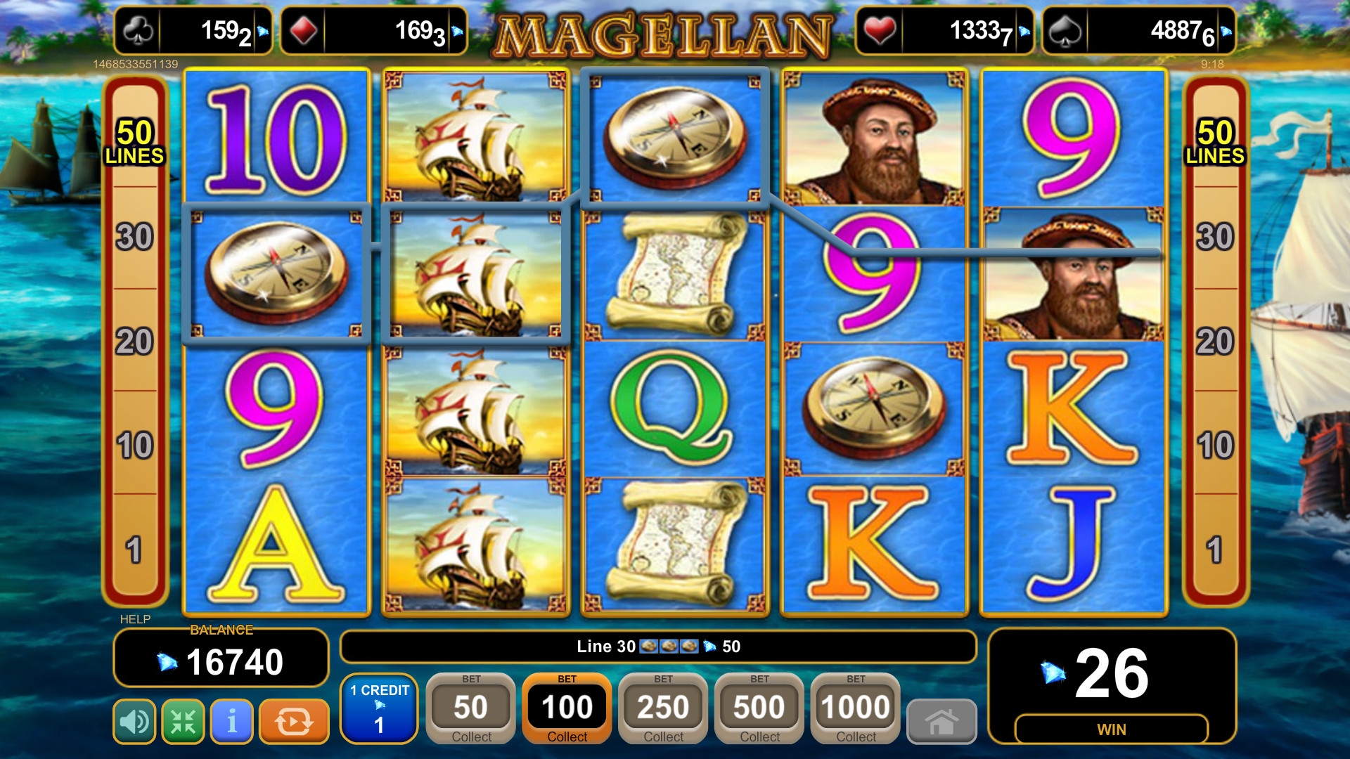 Slots gratis Magellan