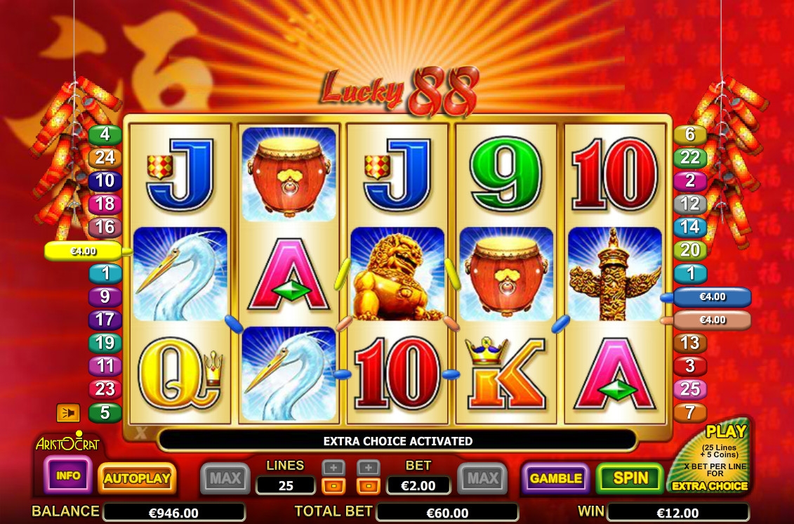 Lucky 88 slot online \ud83c\udfb0 by Aristocrat | Play now free