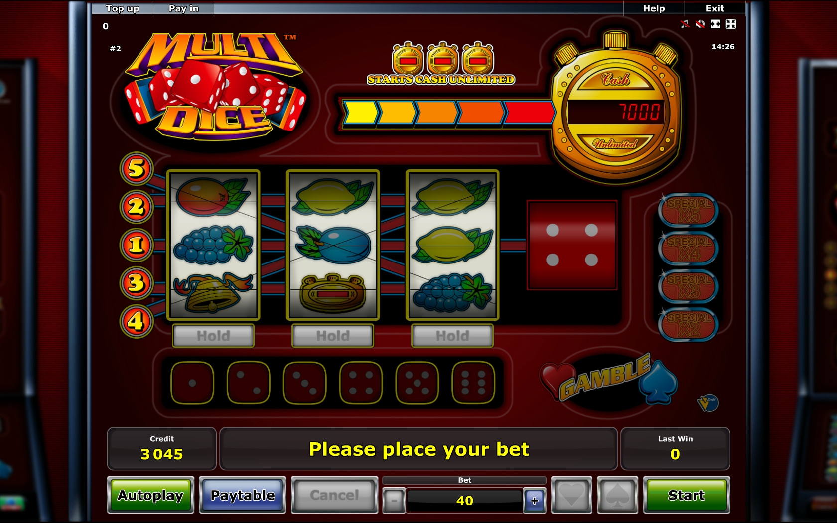 Multi Dice by Novomatic / Greentube x125 🎰 Slot Review & Free Demo Play now