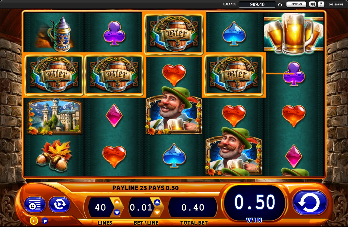 Bier Haus slot online 🎰 by WMS Gaming Play now free