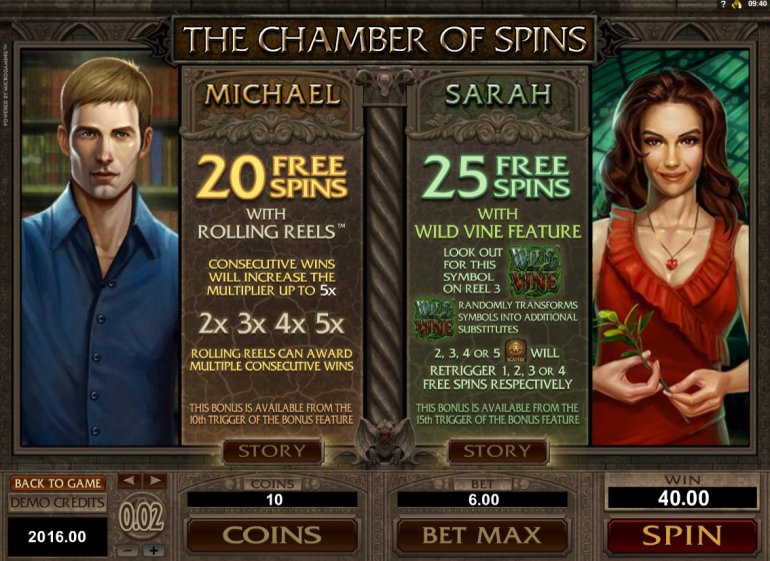 Slots gratis de cassino online Immortal Romance