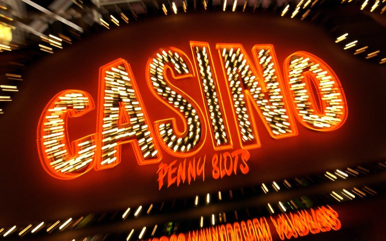 casino sign