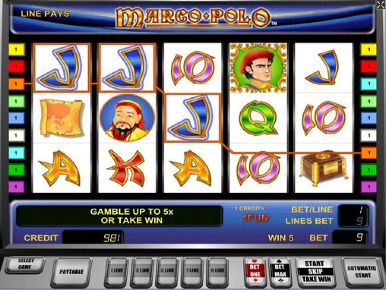 Marco Polo online slot
