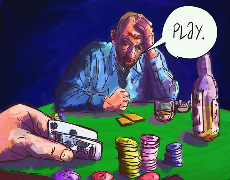 compulsive gambler