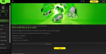 100% up to £ 200 on your first deposit at 888 Casino: Casino 888