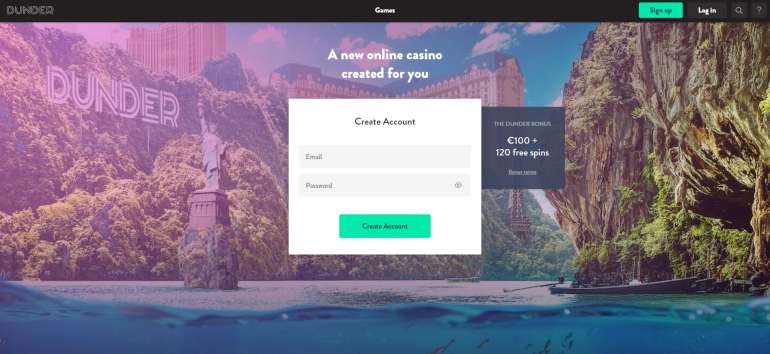 in 100 EUR + 100 FS on first deposit in Dundee in