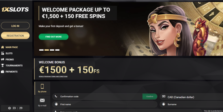 in 100% Match Bonus up to €300 in 1xSlots Casino 1xslots Casino Welcome Bonus in