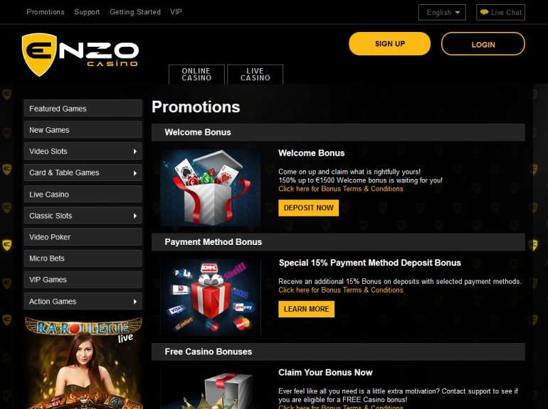 in Enzo Casino Enzo Casino
