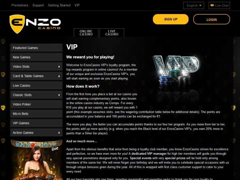 in Enzo Casino Enzo Casino