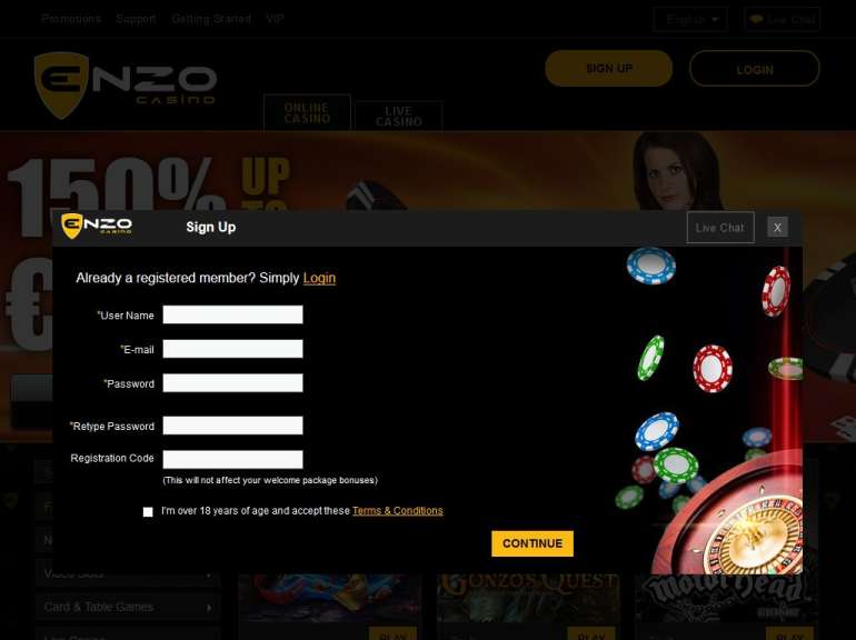 in Enzo Casino Enzo Casino