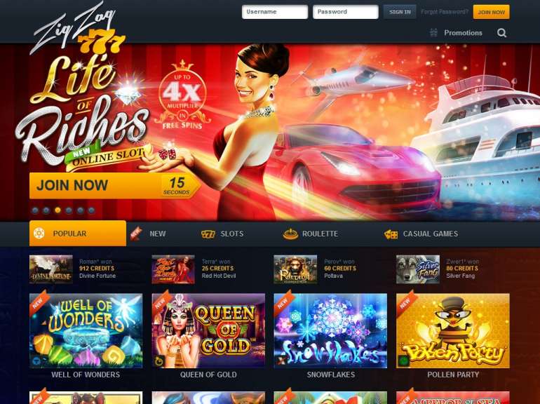 in ZigZag777 Casino ZigZag777 Casino
