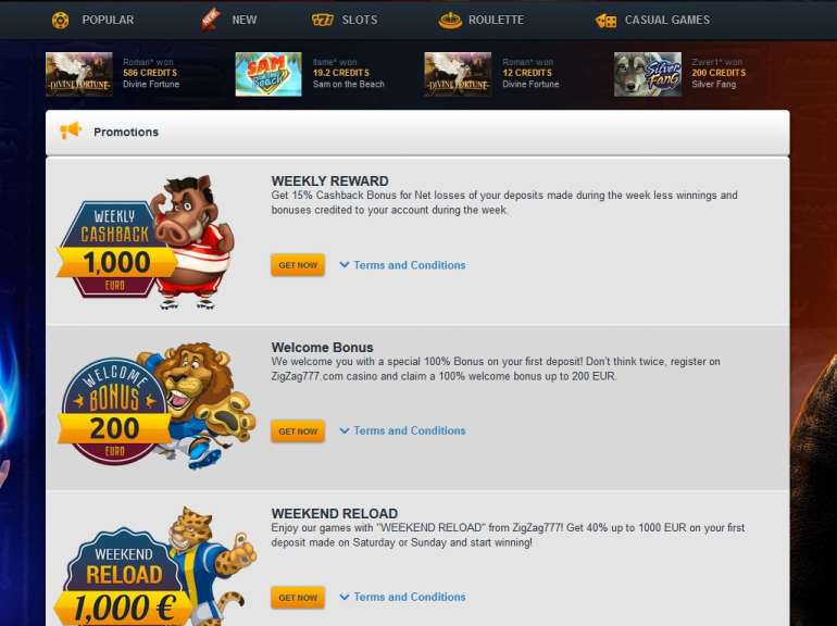 in ZigZag777 Casino ZigZag777 Casino
