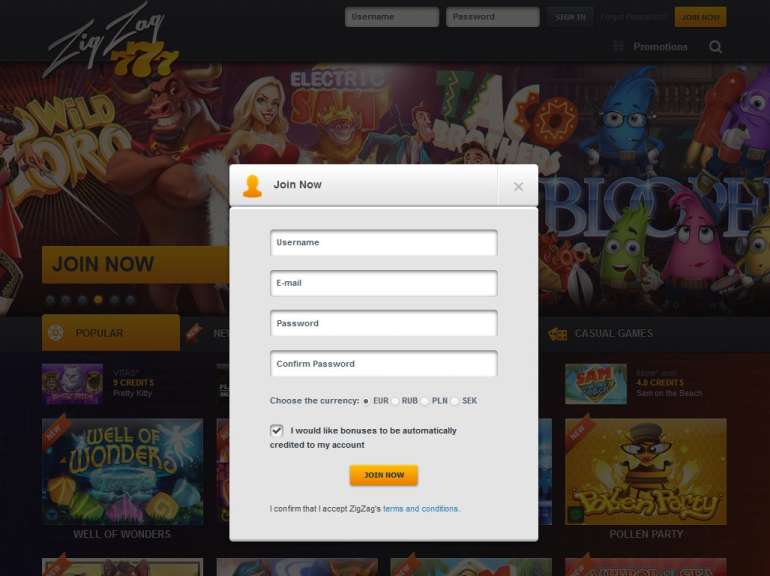 in ZigZag777 Casino ZigZag777 Casino