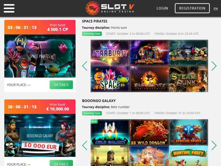 in SlotV Casino SlotV Casino