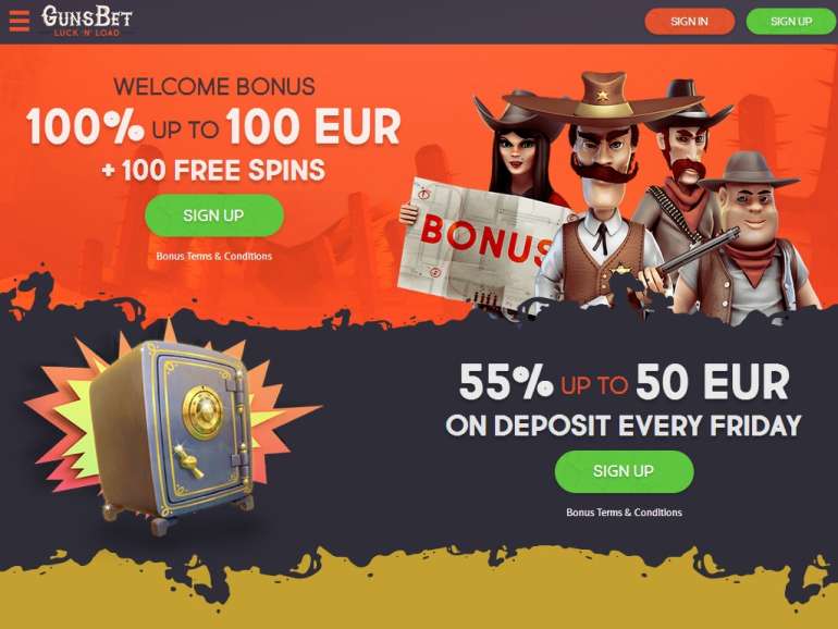 in Gunsbet Casino Gunsbet Casino