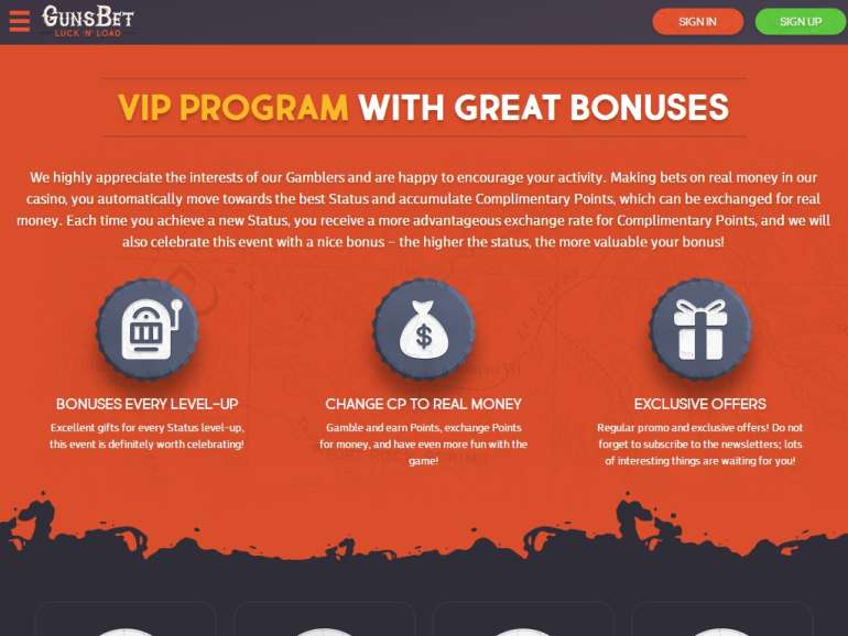 in Gunsbet Casino Gunsbet Casino