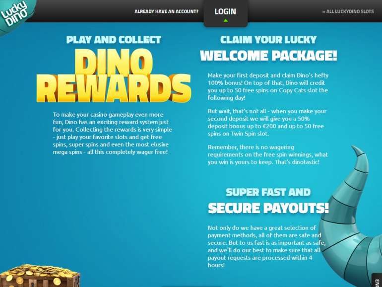 in Lucky Dino Casino Lucky Dino Casino