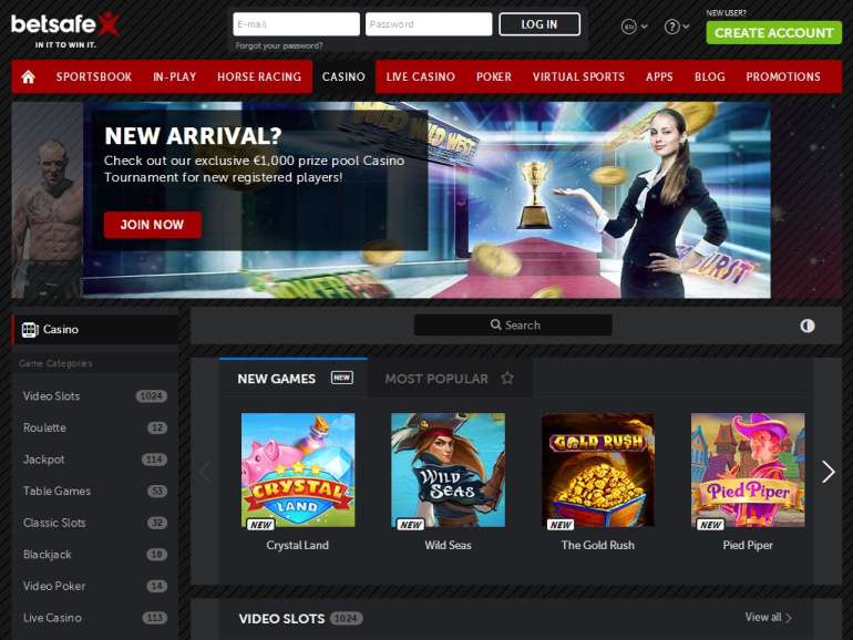 in Betsafe Casino Betsafe Casino