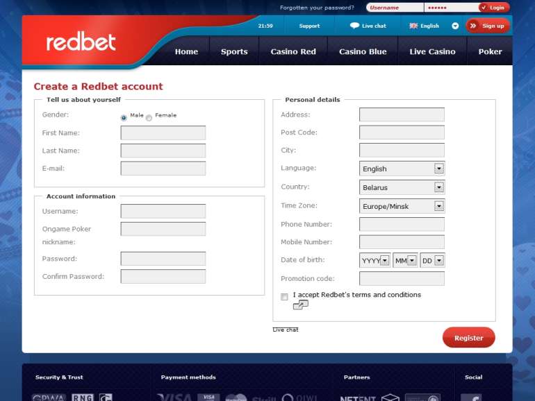 Redbet casino