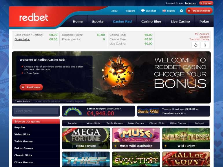 in Redbet casino Redbet casino