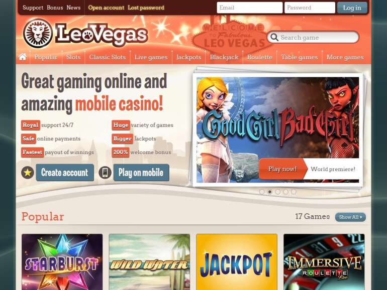 Leo Vegas Casino