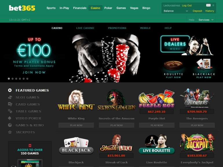 in Bet365 Casino Bet365 Casino
