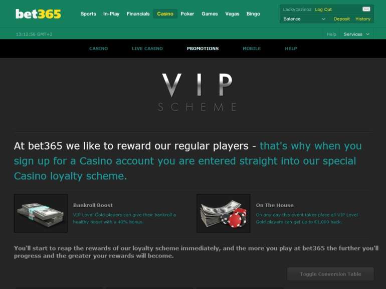 in Bet365 Casino Bet365 Casino