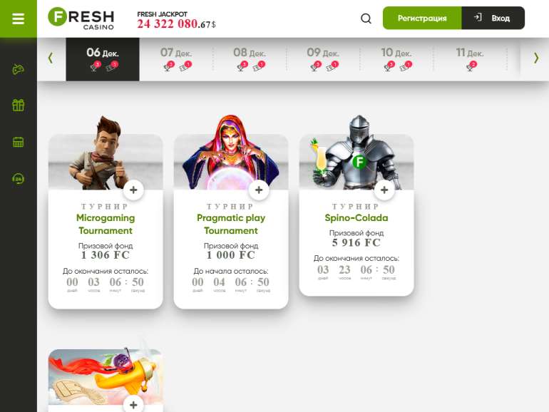 in Fresh Casino in Fresh casino