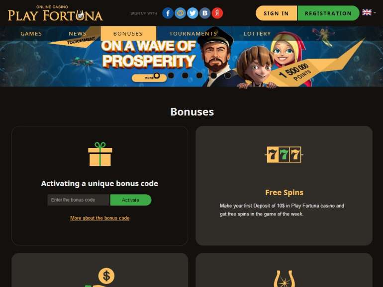 Play Fortuna Casino Review 2022 & Ratings ⇒ Sign Up Online & Get ...