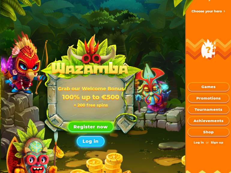 in Wazamba Casino in Wazamba casino