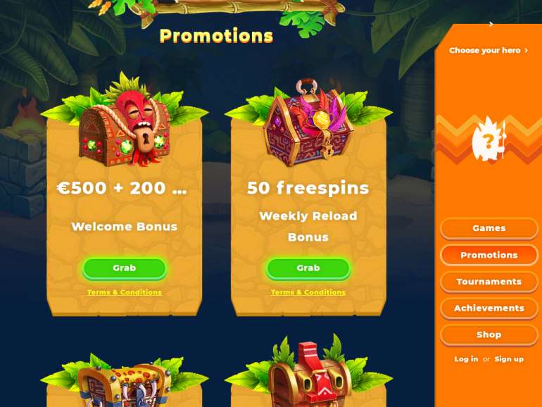 in Wazamba Casino in Wazamba casino