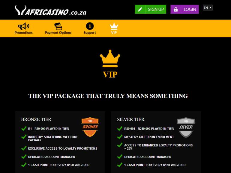 in Africasino Africasino
