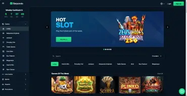 Betpanda Casino: Lobby