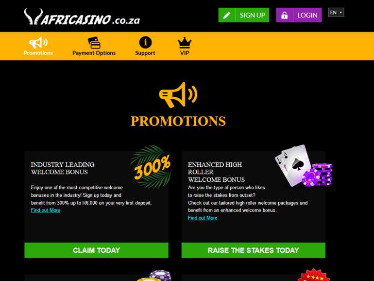 in Africasino Africasino